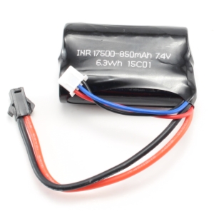 Bild p� Batteripack Li-PO - Batteri 7,4V 800mAh - Sandstorm m.fl.