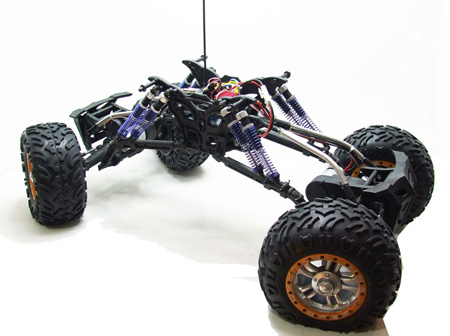 Radiostyrda bilar - 1:8 - HBX Rock Crawler - 2,4Ghz - RTR