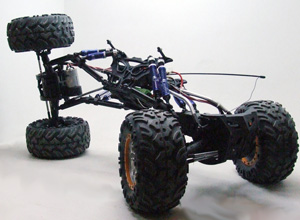 Radiostyrda bilar - 1:8 - HBX Rock Crawler - 2,4Ghz - RTR