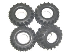 Bild p� Reservdel bil - D&auml;ck 4-pack - Monster truckar m.fl.