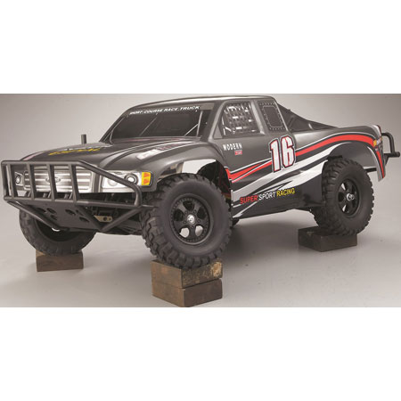 Thumbnail 734 f�r Radiostyrd bil - 1:10 - HBX Hellhound SC 2wd BL - 2,4Ghz - RTR