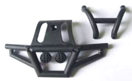 HBX MadTruck - Front bumper + Brace