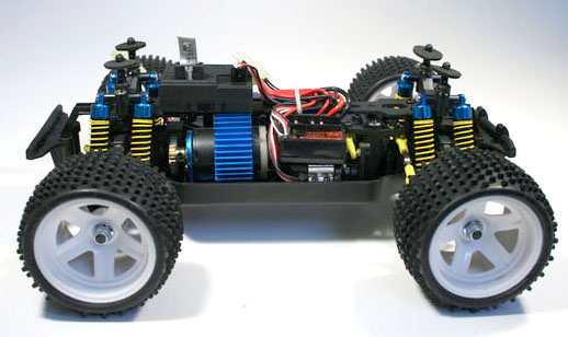 Thumbnail 711 f�r Radiostyrda bilar - 1:18 - HBX Stadium Truck 4wd - 2,4Ghz - RTR
