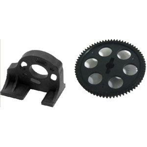 RC Radiostyrt HBX Truggy XT - Motor mount + Spur gear