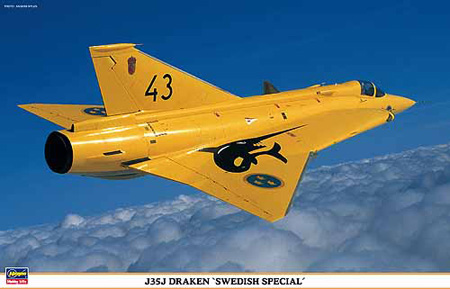 Bild p� Modellflygplan - J35j Draken Swedish special - HaseGawa