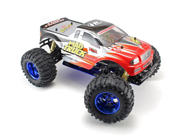 Radiostyrd bil - 1:10 - Mad Truck 5000 BL 4wd - Borstlöst paket - 2,4Ghz - RTR