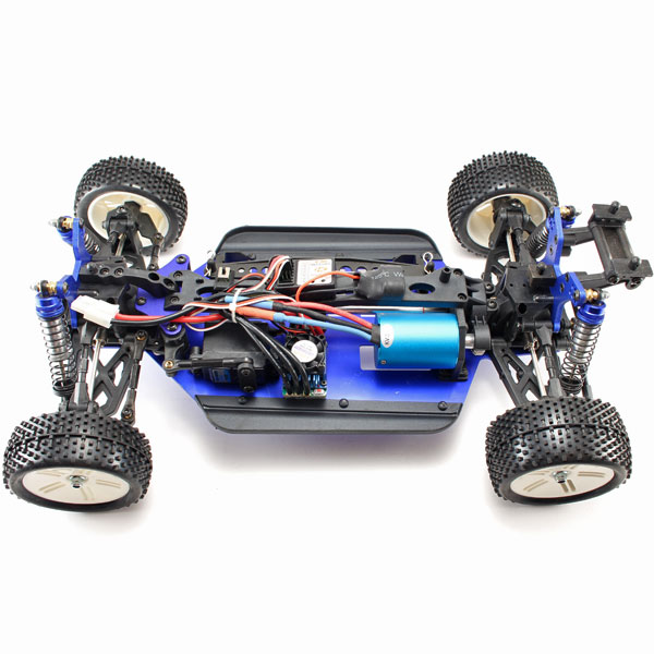 Radiostyrda bilar - 1:10 - Stuck up 4wd BL - Borstlöst paket - 2,4Ghz