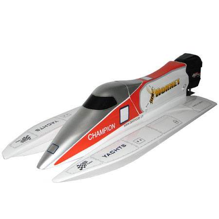 Bild p� Demo - Borstl&ouml;sa RC b&aring;tar - Formula 1 Hornet BL - 2,4Ghz - RTR