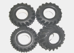 Bild p� HBX D&auml;ck MonsterTruck 4-pack reservdel bil