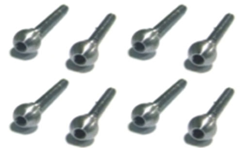 RC Radiostyrt HBX 1:24 Buggy - Shock ball Bolt 4,7mm, L=17mm, 8st