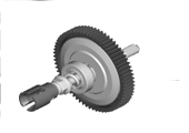 RC Radiostyrt HBX 1:8 IceFire Slippery spur gear