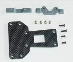 RC Radiostyrt HBX Quakewake - Adj. rear susp kit