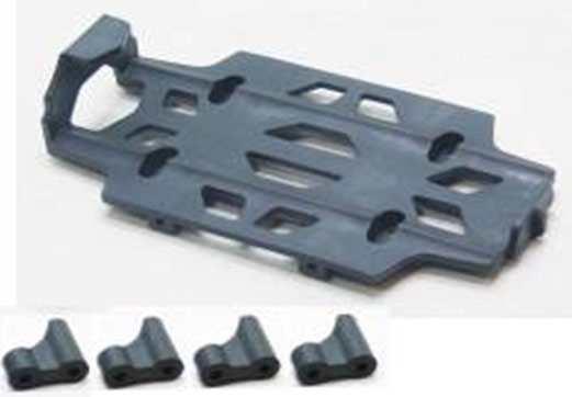 RC Radiostyrt HBX Crawler Battery Tray retainer