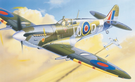 Modellflygplan - Spitfire MK.IX - 1:72 - Italeri