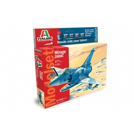 Bild p� Modellflygplan - Mirage 2000C - Model set - 1:72 - Italeri