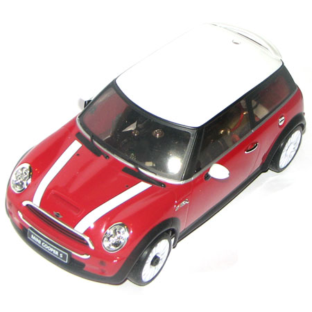 Bild p� Radiostyrda bilar - 1:28 - Iwaver 02M Mini Cooper - 2,4Ghz - LCD - R&ouml;d - RTR