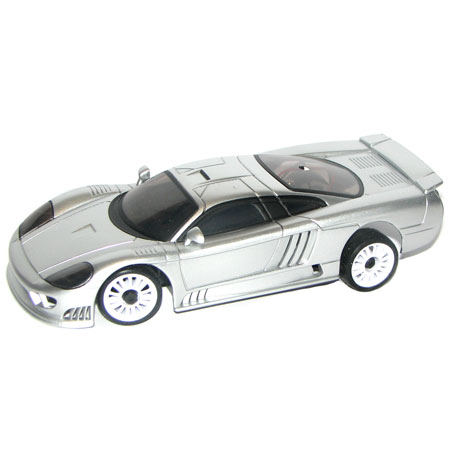 Bild p� Radiostyrda bilar - 1:28 - Iwaver 02M Saleen - 2,4Ghz - LCD - Silver - RTR