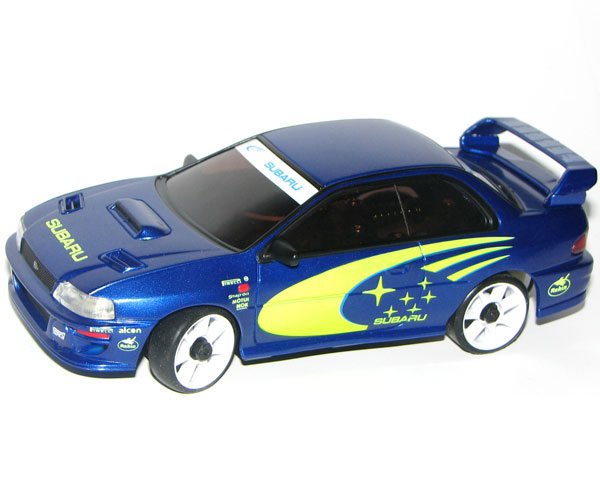 Bild p� Radiostyrda bilar - 1:28 - Iwaver 02M Subaru - LCD - Bl&aring; - RTR