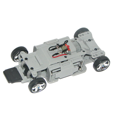 Radiostyrda bilar - 1:28 - Iwaver 04M Ford Mustang - 4WD - 2,4Ghz - Silver - RTR