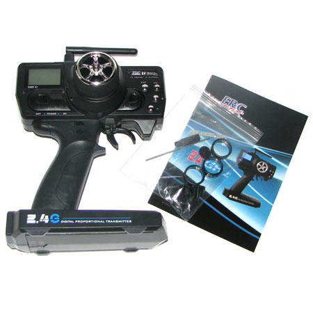 Radiostyrd bil - 1:28 - Iwaver 04M Ford Mustang - 4WD - 2,4Ghz - LCD - Gul - RTR