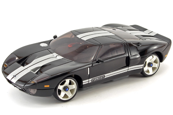 Radiostyrda bilar - 1:28 - Iwaver 04M Ford GT - 4WD - 2,4Ghz - Svart - RTR