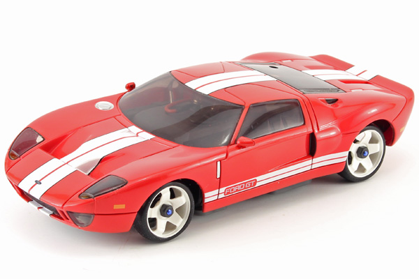 Bild p� Radiostyrda bilar - 1:28 - Iwaver 04M Ford GT - 4WD - 2,4Ghz - R&ouml;d - RTR