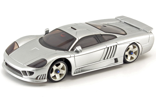 Bild p� Radiostyrda bilar - 1:28 - Iwaver 04M Saleen - 4WD - 2,4Ghz - Silver - RTR