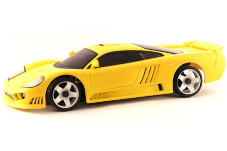 Bild p� Radiostyrda bilar - 1:28 - Iwaver 04M Saleen - 4WD - 2,4Ghz - Gul - RTR
