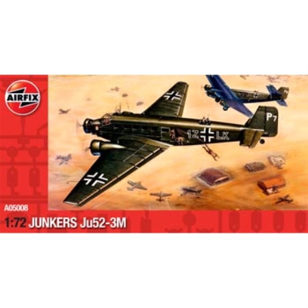 Bild p� Modellflygplan - Junkers Ju52-3M - 1:72 - Airfix