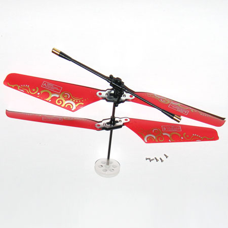 RC Radiostyrt Reservdel helikopter - 60-039 - Röd - Kyanite 3D