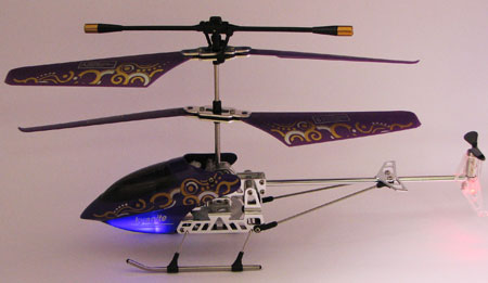 Thumbnail 711 f�r Radiostyrd helikopter - Kyanite 3D Gyro Edition - 3,5ch - RTF