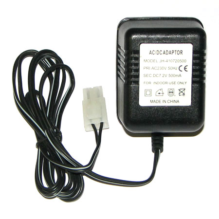 Bild p� Batteriladdare - 7,2V - NiMh, NiCd - 500mAh - HL