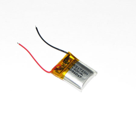 Bild p� Batteripack Li-PO - Batteri 3,7V 140mAh - HL - Kyanite 3D m.fl.