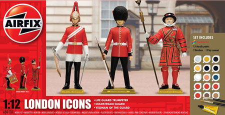 Byggmodell - London Icons Gift Set - 1:12