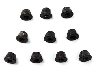 Bild p� 120960 - M4 Lock Nut black - S10 - 10 pack