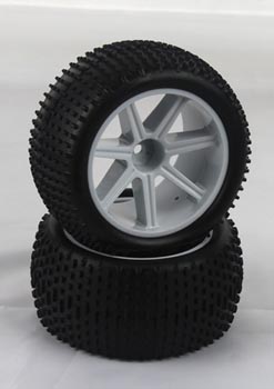 Bild p� 122007 - VTEC 1:10 Tyre+Inserts rear - S10 BX - 2 pack
