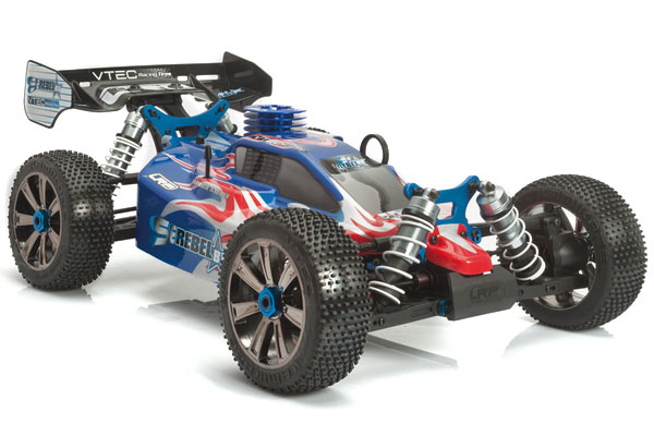 Demo - Metanol bil - 1:8 LRP S8 Rebel BX Nitro Buggy - Lim. Ed. 2,4Ghz RTR