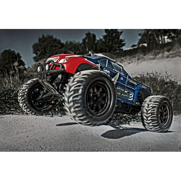 Thumbnail 734 f�r Radiostyrda bilar - 1:10 - LRP S10 MT Blast 2 - 2,4Ghz - RTR
