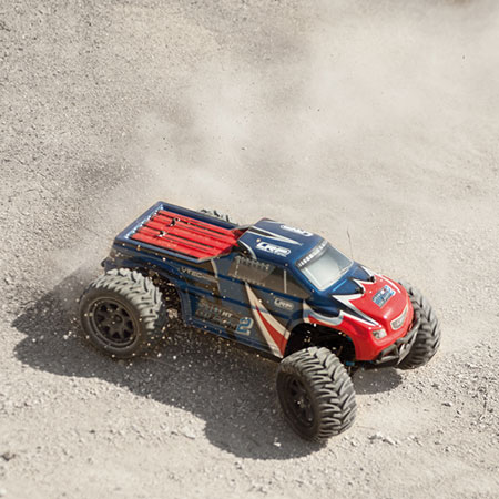 Thumbnail 734 f�r Radiostyrda bilar - 1:10 - LRP S10 MT Blast 2 - 2,4Ghz - RTR