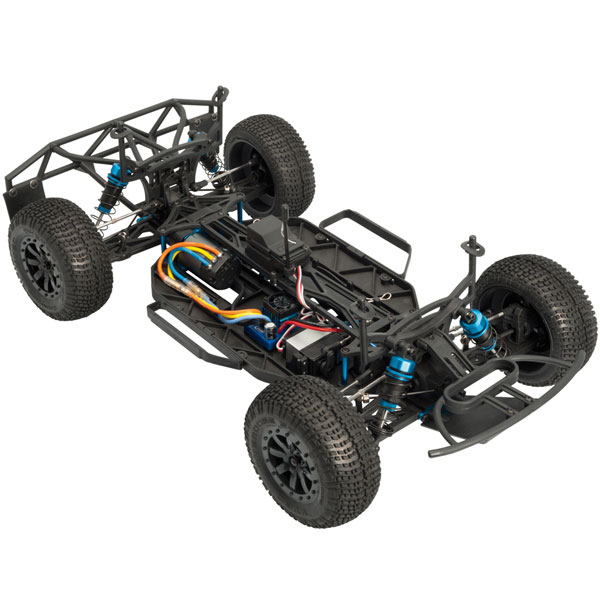Thumbnail 734 f�r Radiostyrda bilar - 1:10 - LRP S10 Blast SC 2 BL - Borstl&ouml;st paket - 2,4Ghz