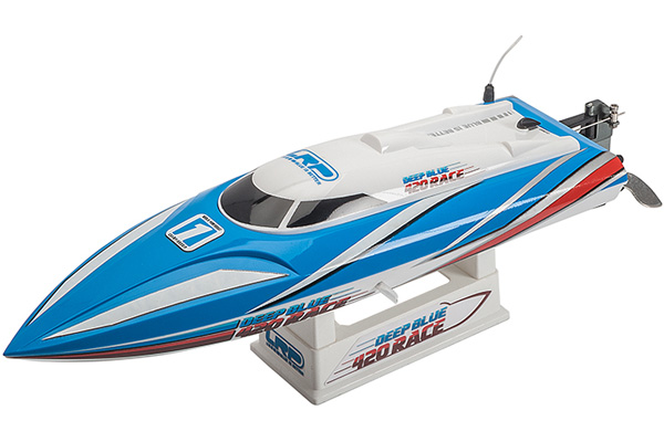Bild p� Borstl&ouml;sa RC b&aring;tar - LRP Deep Blue 420 Race BL - 2,4Ghz - RTR