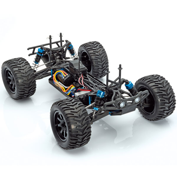 Thumbnail 734 f�r Radiostyrda bilar - 1:10 - LRP S10 Blast MT 2 BL - Borstl&ouml;st paket - 2,4Ghz