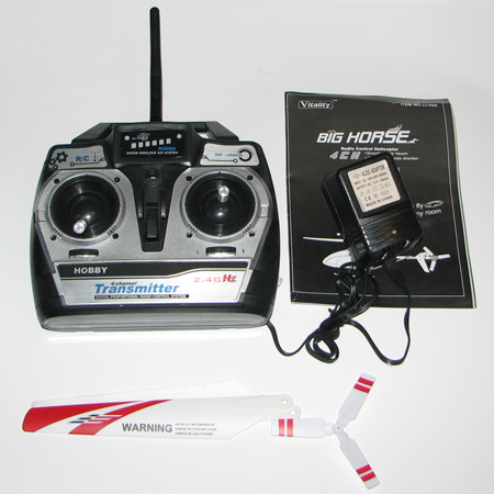 Radiostyrda Helikoptrar - Mad speed Singelrotor - 2,4Ghz - RTF