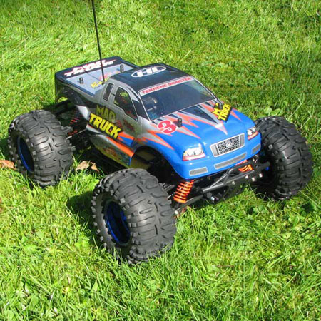 Radiostyrda bilar - 1:10 - Mad Truck 4wd 3600 - 2,4Ghz - RTR
