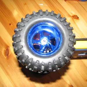 Radiostyrda bilar - 1:10 - Mad Truck 4wd 3600 - 2,4Ghz - RTR