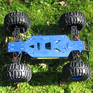 Radiostyrda bilar - 1:10 - Mad Truck 4wd 3600 - 2,4Ghz - RTR