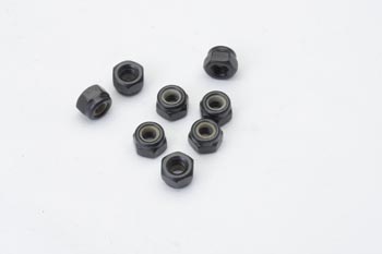 RC Radiostyrt C0100-2055 -  Nylon Lock Nut M4