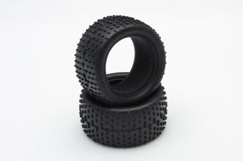 RC Radiostyrt C0100-83704 - Pre-Mounted Tyres - 2 pack