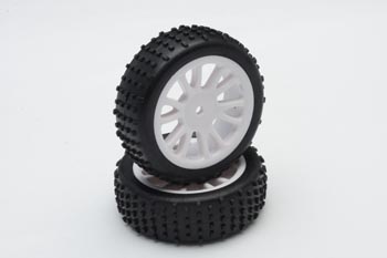 RC Radiostyrt C0100-85007 -  Front Wheels Complete