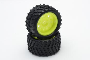 RC Radiostyrt C0100-86017 - Wheels Complete - 2 pack
